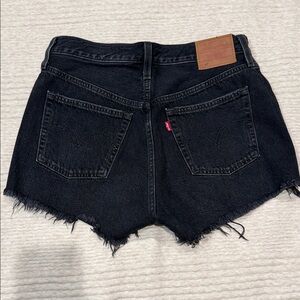 Levi's Women's Black Jean Shorts